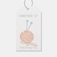 Handmade by - Knitting Yarn and Care Instructions