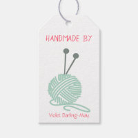 Handmade by - Knitting Yarn and Care Instructions