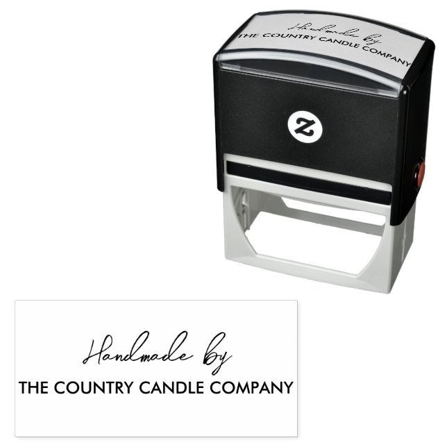 Handmade By Small Business  Self-inking Stamp (In Situ)