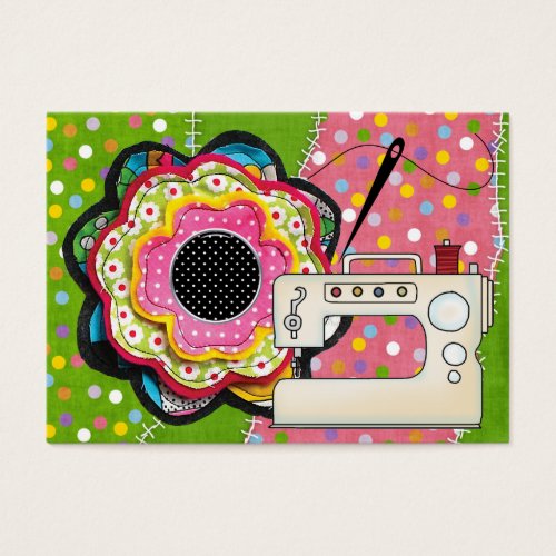 "Handmade By" - SRF Business Cards