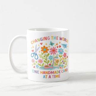 Handmade Card Maker Paper Crafts Hobby Coffee Mug