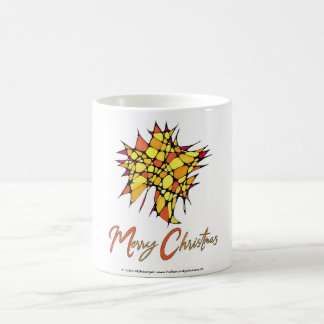 Handmade Christmas Cup with Star Graphic