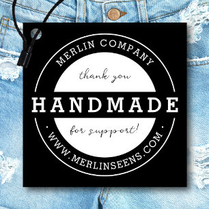 Handmade Company Thank You Clothing Gift Hang Tag