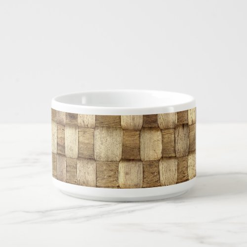 Handmade Craft Basket Seamless Texture Bowl