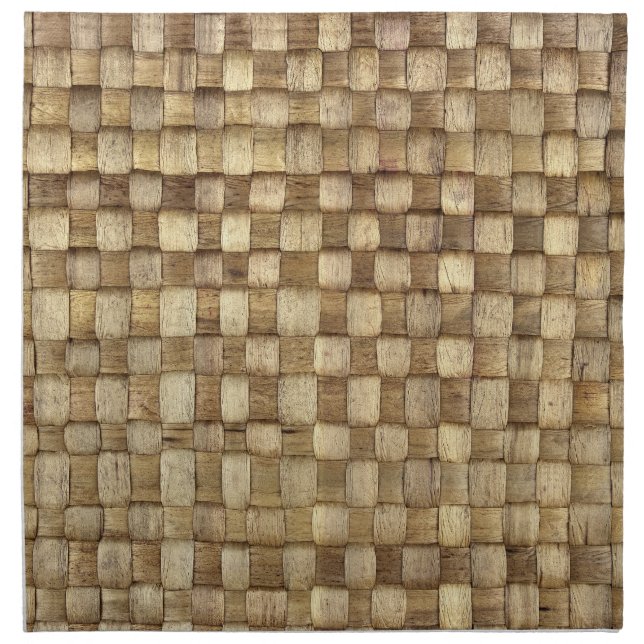 Handmade Craft Basket Seamless Texture Cloth Napkin (Front)