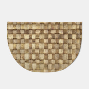 Handmade Craft Basket Seamless Texture Doormat