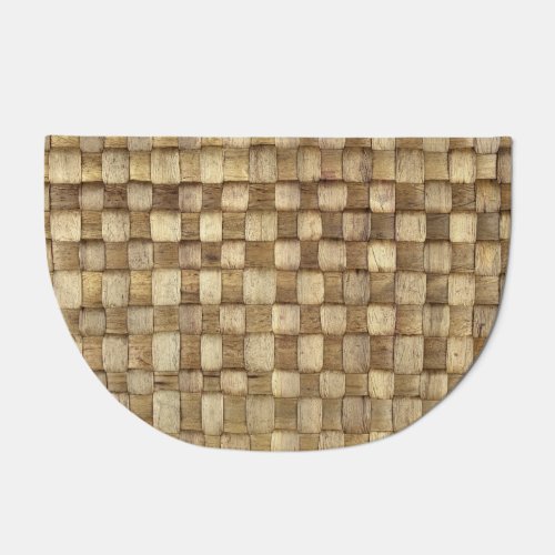 Handmade Craft Basket Seamless Texture Doormat