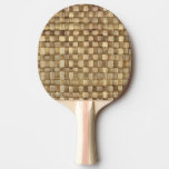 Handmade Craft Basket Seamless Texture Ping Pong Paddle