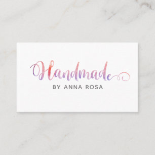 *~* HANDMADE Crafts Products Hand crafted Business Card