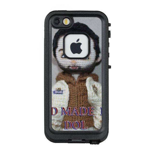 Handmade Doll Art Phone Case – Cute Artistic Craft (Back)