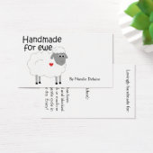Handmade for Ewe hangtag/ flat giftcard (Desk)