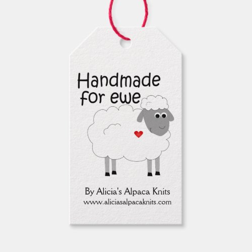 Handmade for Ewe Hangtag Gift Tags