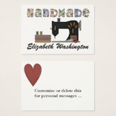 Handmade Gift Card ... by SRF (Front & Back)