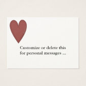 Handmade Gift Card ... by SRF (Back)