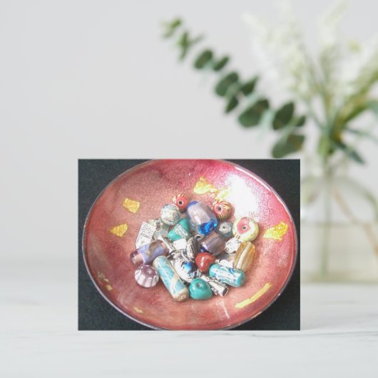 Handmade Glass Beads (Standing Front)