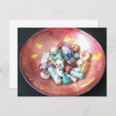 Handmade Glass Beads (Front/Back)