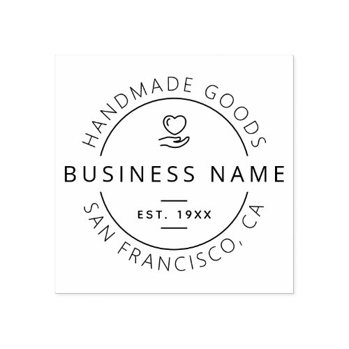 Handmade Goods Business Name Location  Est Date Rubber Stamp
