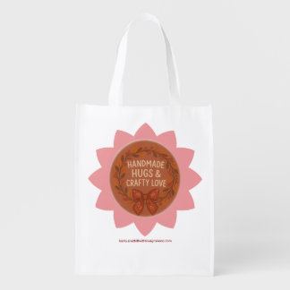 Handmade Hugs T-Shirt Grocery Bag