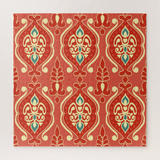 Handmade Ikat: Ethnic Boho Fabric Jigsaw Puzzle