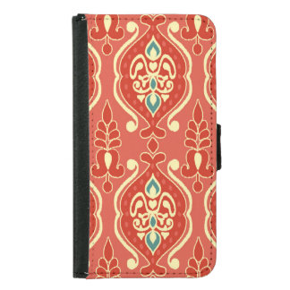 Handmade Ikat: Ethnic Boho Fabric Samsung Galaxy S5 Wallet Case