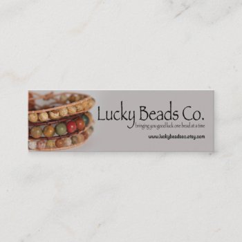 Handmade Jewelry Business Business Card by RossiCards at Zazzle