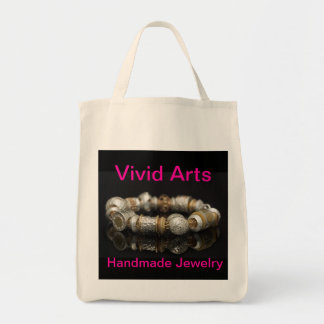 handmade jewelry tote bag