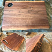 Handmade Live Edge Cutting Boards (Top)