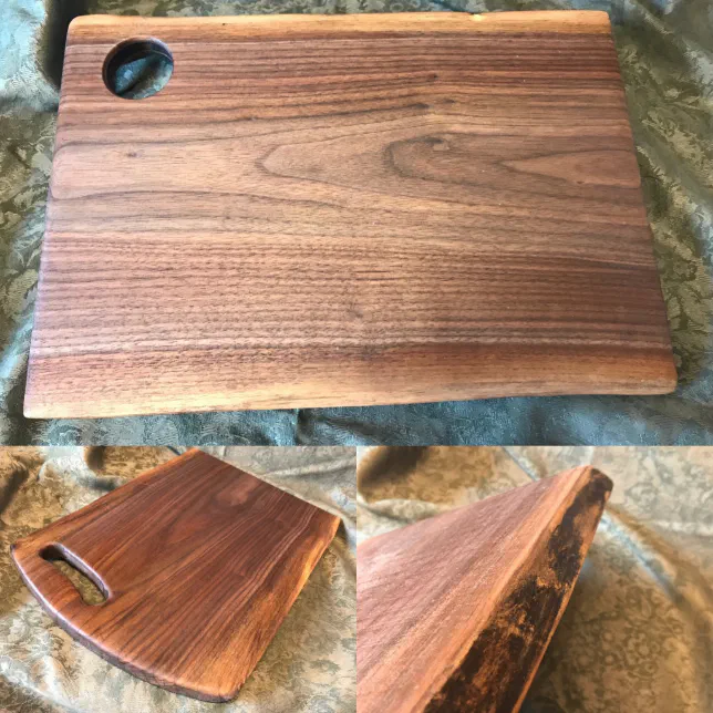 Handmade Live Edge Cutting Boards Zazzle