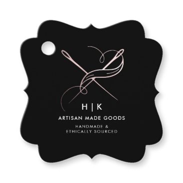 Handmade Logo | Rose Gold Product Hang Tag