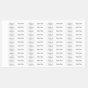 Handmade Love Home made Custom Crafts Cooking Labels