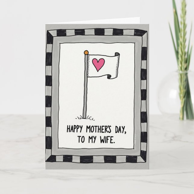 Handmade Mothers Day Card (Front)