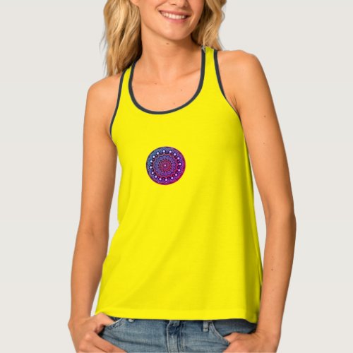 HANDMADE MULTICOLOR DECOR TANK TOP