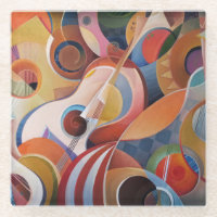 Handmade Music Abstract Painting