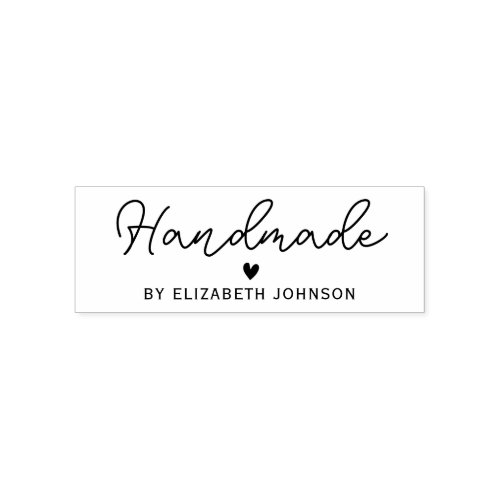 handmade personalized name self_inking stamp