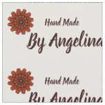 Handmade personalized sewing labels fabric