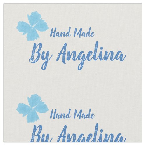 Handmade personalized sewing labels fabric