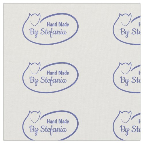 Handmade personalized sewing labels fabric