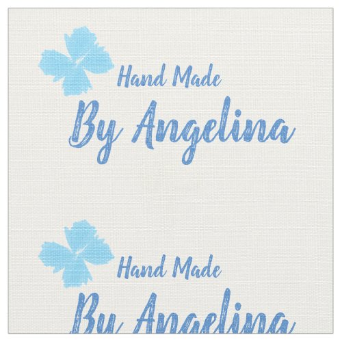 Handmade personalized sewing labels fabric