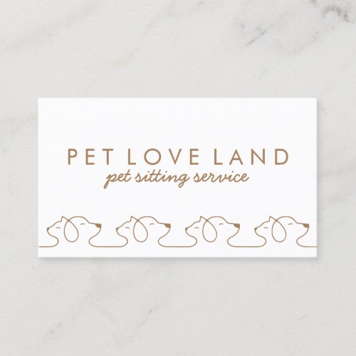 Handmade Pet Gear Maker Business Card