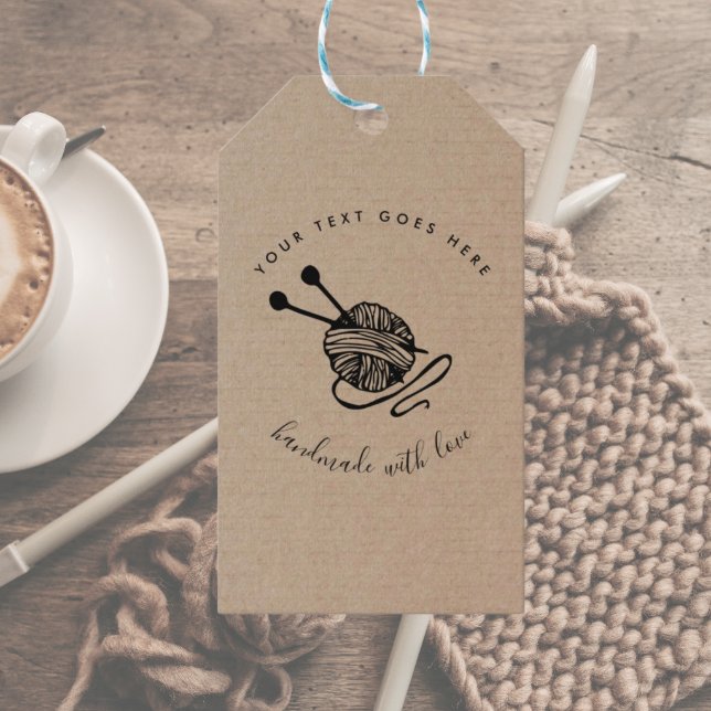 Handmade Product Craft Knitting Gift Tags (Handmade Product Craft Knitting Gift Tags
)
