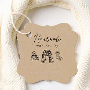 Handmade Product Knitting Artisan Crafts Gifting Favor Tags