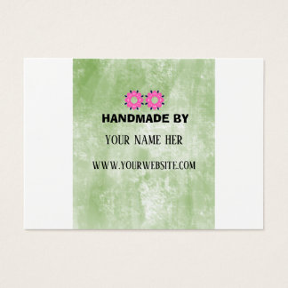 Handmade Product Vintage Floral Gold Business