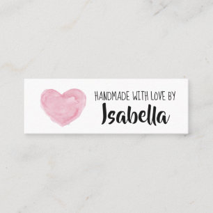 Handmade Small Business Business Card