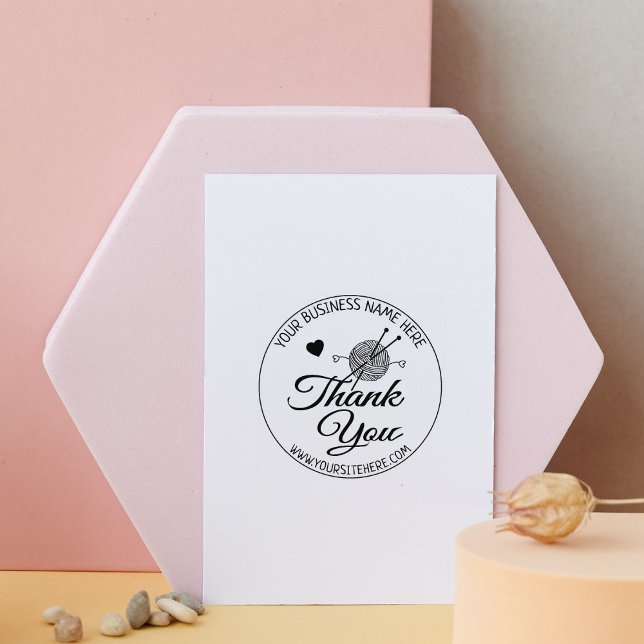  Handmade Small Business Thank You  Rubber Stamp (Creator Uploaded)