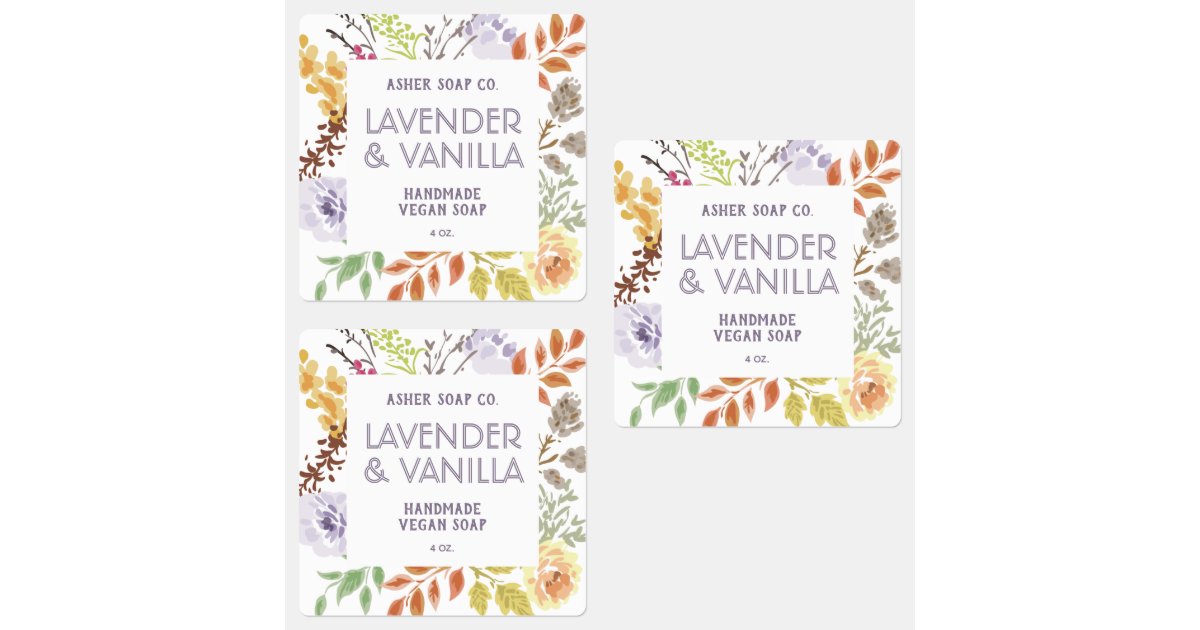 Handmade Soap Label | Your Logo Here Business | Zazzle