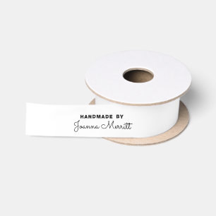 Handmade Stitched Name Ribbon Labels
