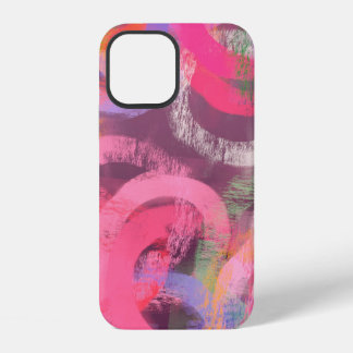 Handmade surreal abstract pattern. Modern artistic iPhone 12 Case