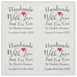 Handmade Uncut Personalized Quilt Sewing Labels Fa Fabric