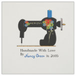 Handmade Uncut Personalized Quilt Sewing Labels Fabric