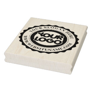 Handmade Website Business Logo Custom Rubber Stamp